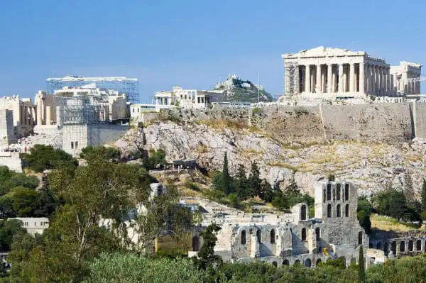 the location of the acropolis