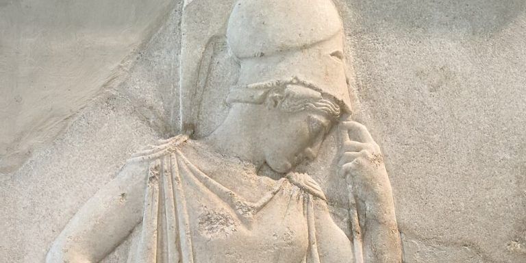 Mourning Athena or Pensive Athena